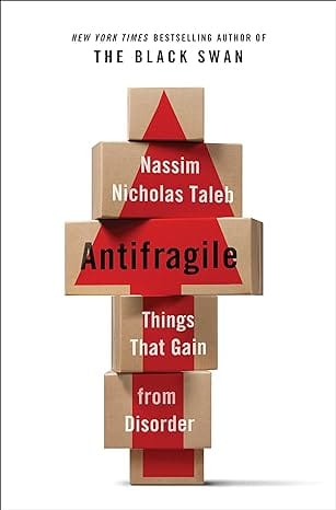 Book cover of 'Antifragile'